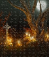 Cemetery.Candle.Bougie.Croix.Victoriabea - Free PNG