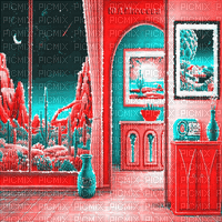 Y.A.M._Interior room background - Ilmainen animoitu GIF
