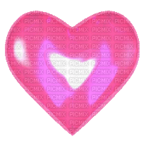 Pink Heart 3D - Free animated GIF