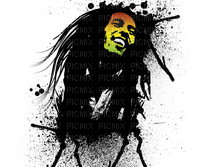 MMarcia pop art Bob Marley - безплатен png