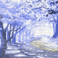 Y.A.M._Japan Spring landscape background - Zdarma animovaný GIF