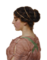 thoughtful lady - png gratis