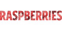 Kaz_Creations Logo Text Raspberries - PNG gratuit
