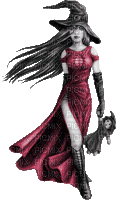 hexe witch woman - 免费动画 GIF