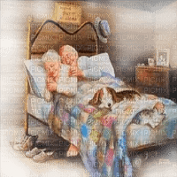 old couple bed