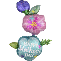 Mother's Day Balloon - GIF animé gratuit