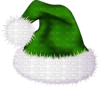 noel bonnet vert - ücretsiz png