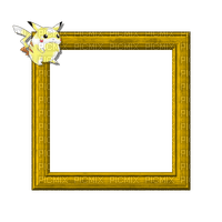 Small Yellow Frame - gratis png