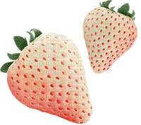 Strawberry White Green - Bogusia - Free PNG