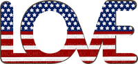 SM3 LOVE USA IMAGE PNG RED TEXT - Free PNG