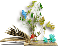 Kaz_Creations Deco  Book Of Flowers Flower Colours - png ฟรี