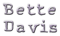 Bette Davis, text Pelageya - бесплатно png