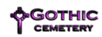 soave text gothic cemetery purple - PNG gratuit