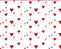 Красные сердечки - GIF animate gratis