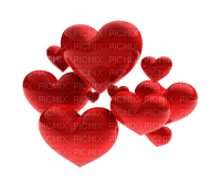 red hearts Bb2 - PNG gratuit