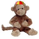 monkey plushie - GIF animate gratis