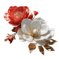 Flower vintage  christmas rox - бесплатно png
