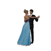 táncos pár--festettem a ruhát, szebb így - GIF animate gratis
