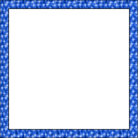Blue sparkles frame gif - Free animated GIF