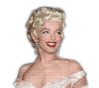 Rena Vintage Woman Frau Marilyn - png ฟรี