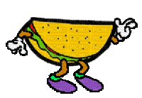dancing taco - Darmowy animowany GIF