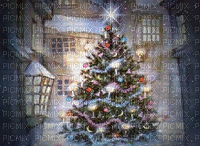 Christmas.Noël.tree.arbre.Navidad.animation.Fond.Background.Victoriabea - Free animated GIF