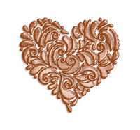 dekor szív - besplatni png