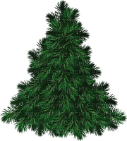 christmas deco, pine tree - png ฟรี