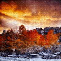 Rena red Winter background - Free PNG