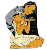 Pocahontas - Animovaný GIF zadarmo