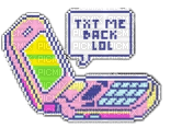 text me back lol - 免费PNG
