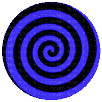 Blue spiral ❣heavenlyanimegirl13❣ - GIF เคลื่อนไหวฟรี