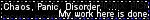 chaos - Bezmaksas animēts GIF