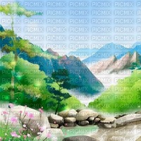 Korea background spring - zadarmo png