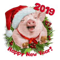 2019 happy new year - PNG gratuit