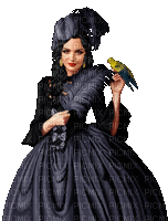 gothic woman by nataliplus - Δωρεάν κινούμενο GIF