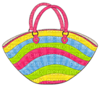 Kaz_Creations Deco Beach Bag - 免费PNG