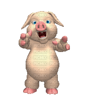 свинка - Nemokamas animacinis gif