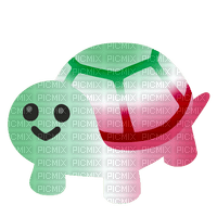 Abrosexual Pride turtle emoji - besplatni png