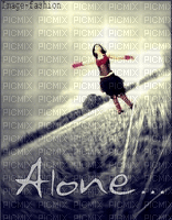 Alone - Бесплатный анимированный гифка