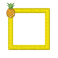 Small Yellow Frame - GIF animado gratis