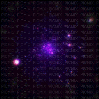 Purple Glowing Stars - GIF animado grátis