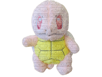 pink heart eyes squirtle plushie - png grátis