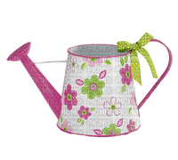 Kaz_Creations  Flowers Colours Deco Water Can - zdarma png