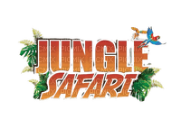 loly33 texte jungle  safari - nemokama png
