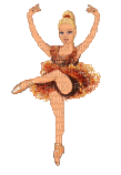 bailarina - GIF animado grátis