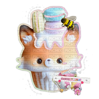 Fox cupcake - kostenlos png