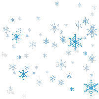 glitter snowflakes - GIF animate gratis