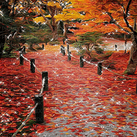 kikkapink autumn animated background - Free animated GIF
