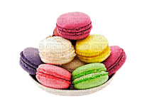 Cookies Pink Violet Yellow  Green Beige - Bogusia - Free PNG